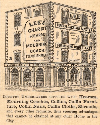 Advert mentioning funeral featherman Image of advert mentioning funeral featherman