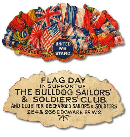 Image of Flagday Emblem from World War 1