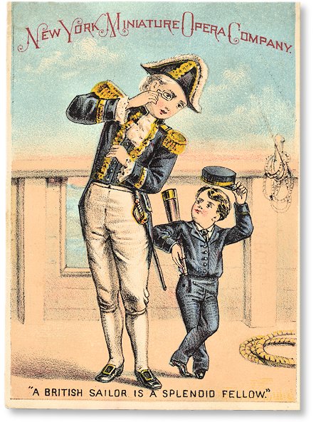 Image of advertising card