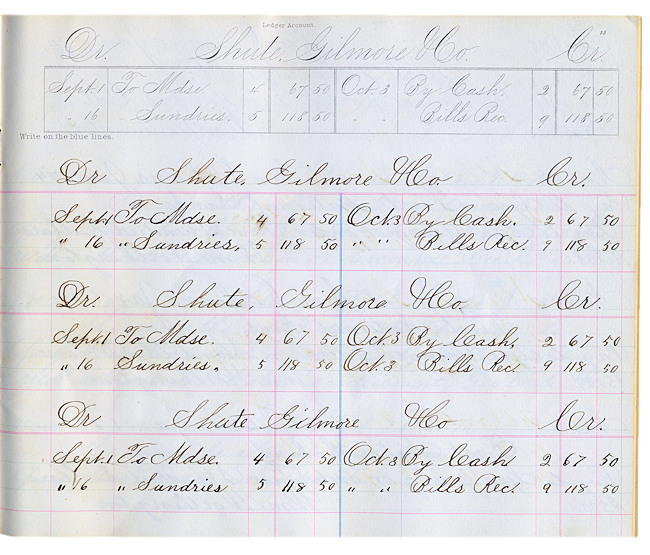 Ledger Account Ledger Account