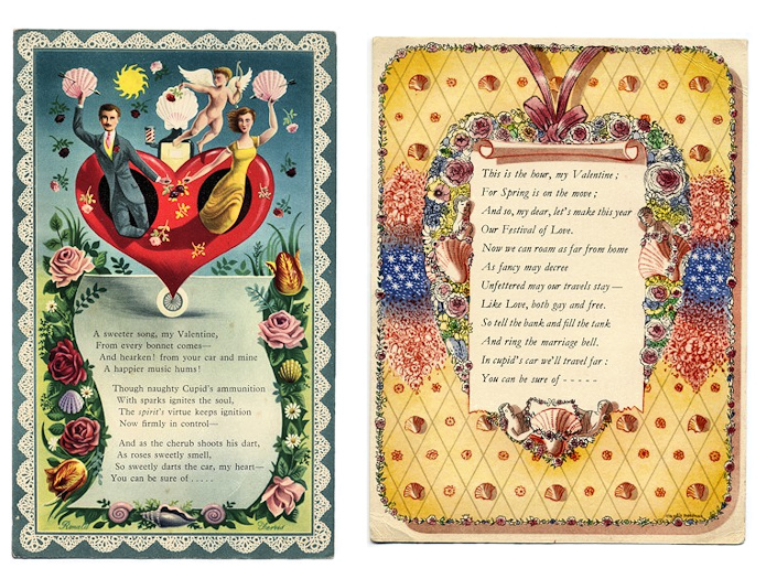 Valentines illustrated by Ronald Ferns & Claudia Freedman Shell Valentines